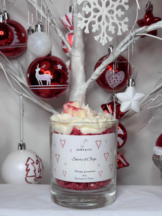 Bougie gourmande - Sucre d’Orge