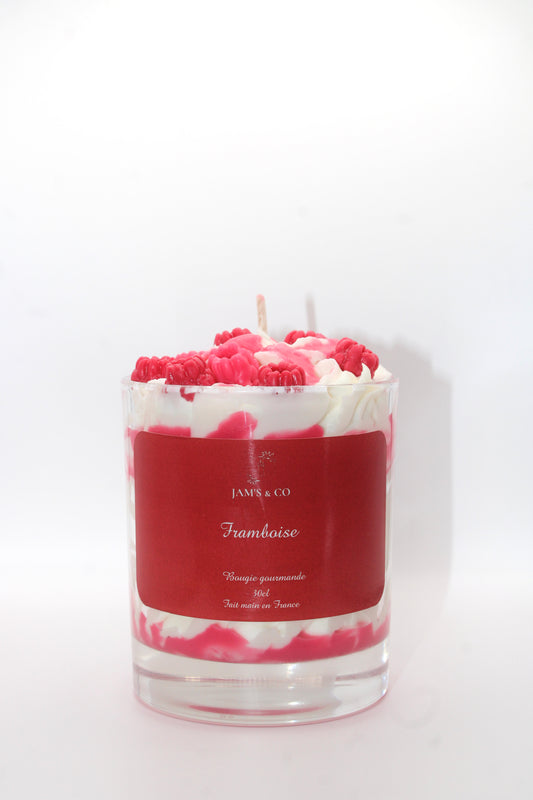 Vela gourmet - Frambuesa