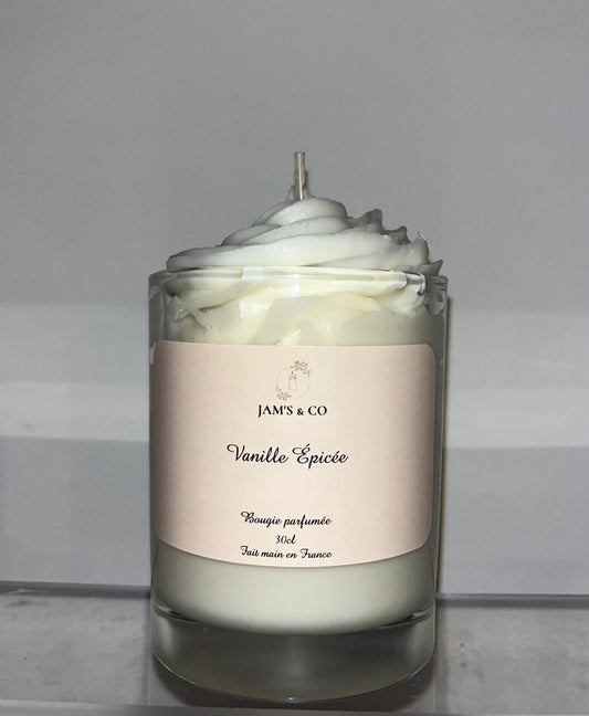 Vela de vainilla especiada